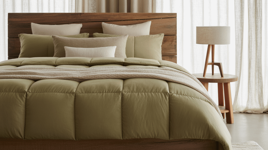 Olive Green Bedding