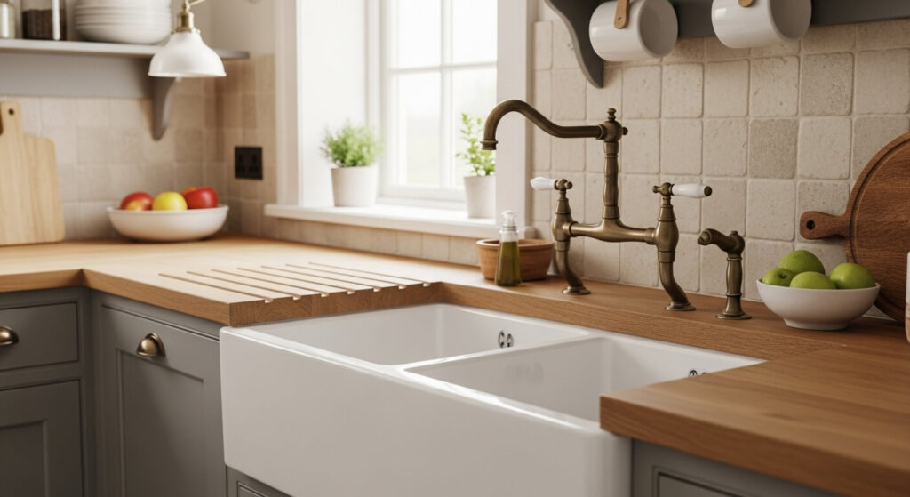 Farmhouse Sink with Apron Front