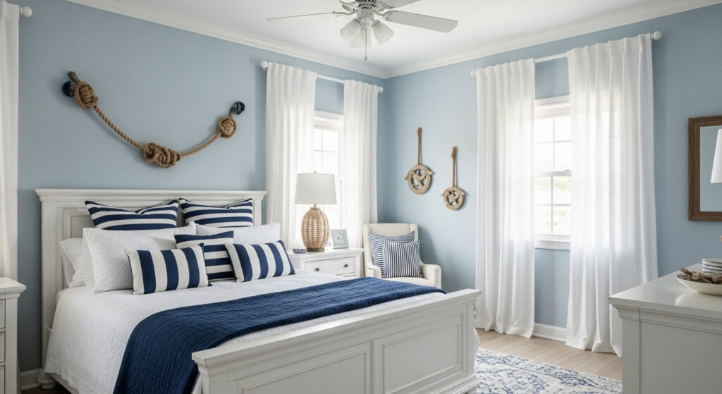 Blue and White Coastal Vibes