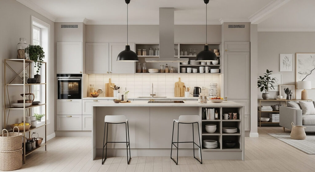 Open Concept Kitchen with SEKTION Units