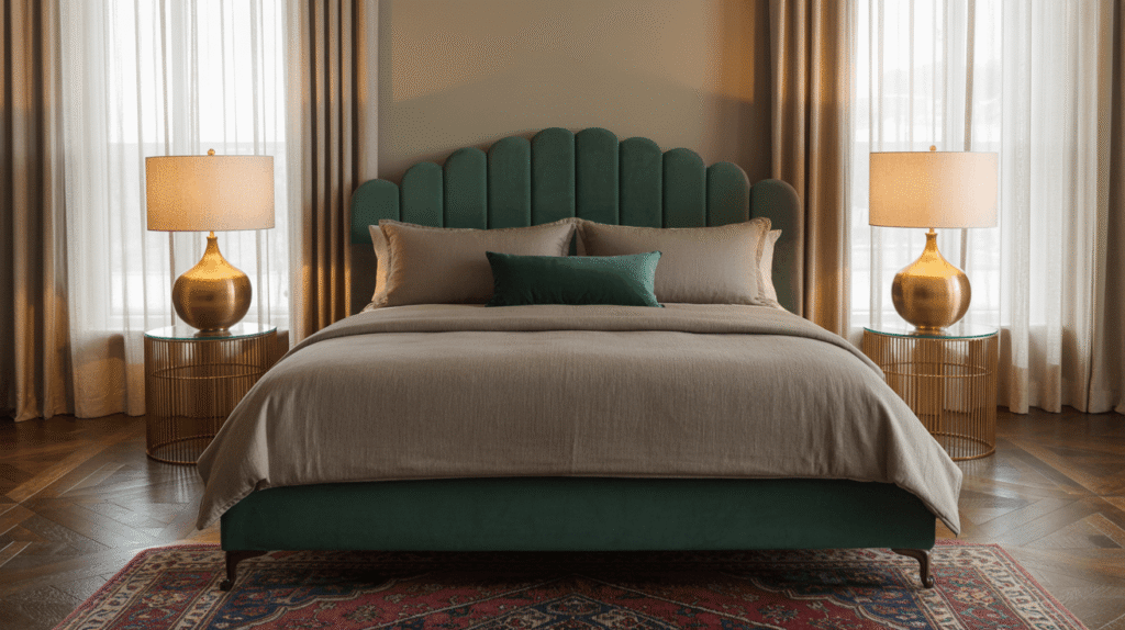 Emerald Accent Wall