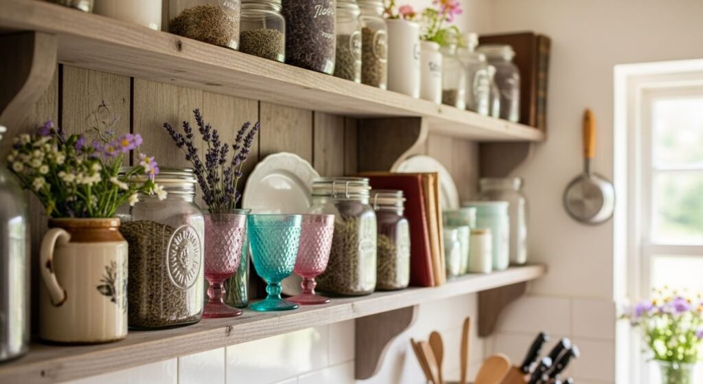 Vintage Glassware and Mason Jars