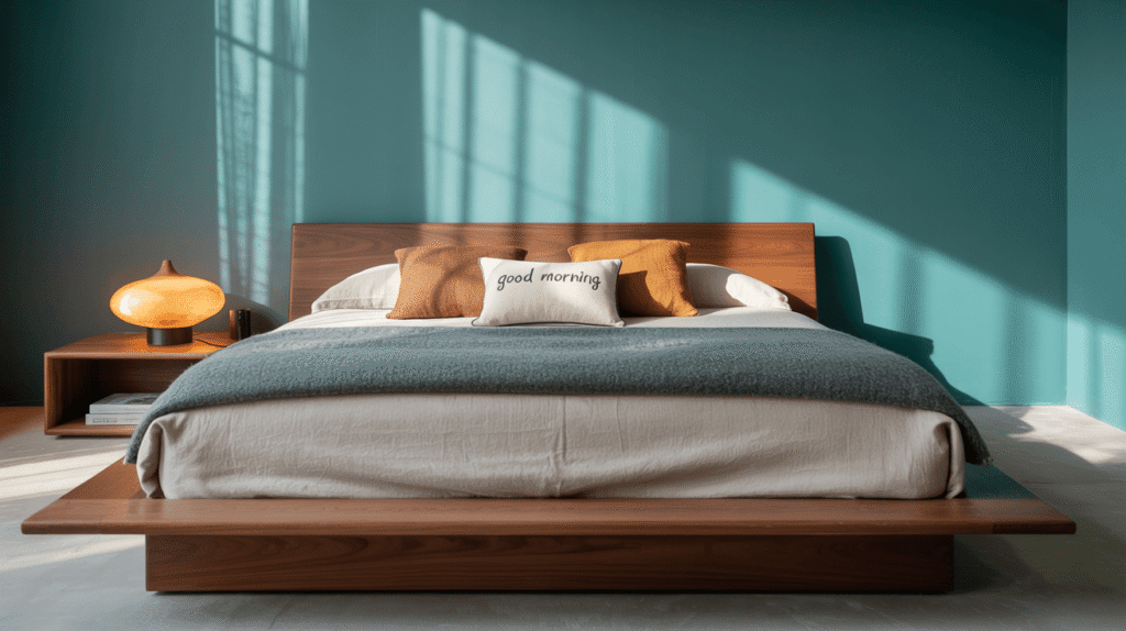 Teal & Wood Combo