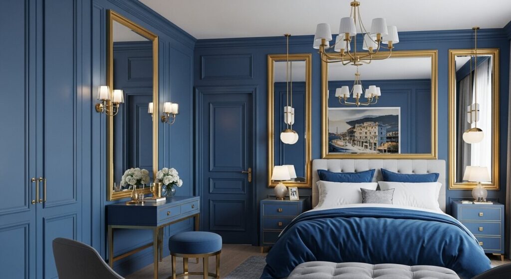 Blue and Gold Color Scheme