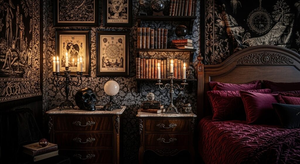 Skull and Occult Decor
