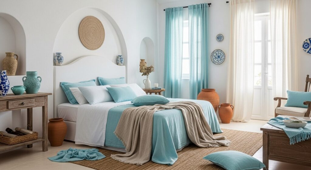 Soft Blue and Seafoam Accents