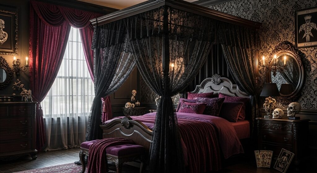 Use Black Lace and Sheer Textures