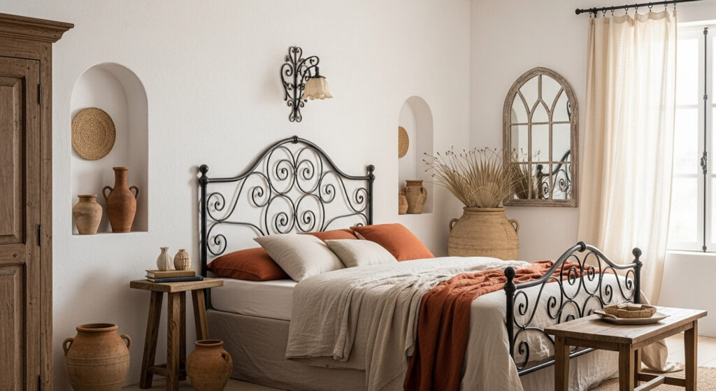 Wrought Iron Bed Frames or Decor