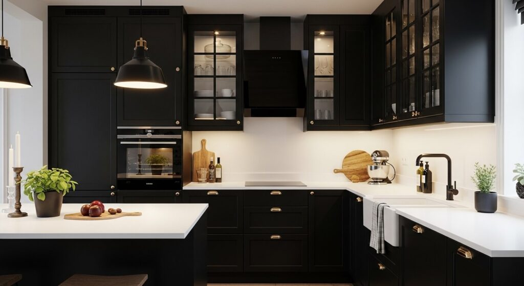 High-Contrast Black and White