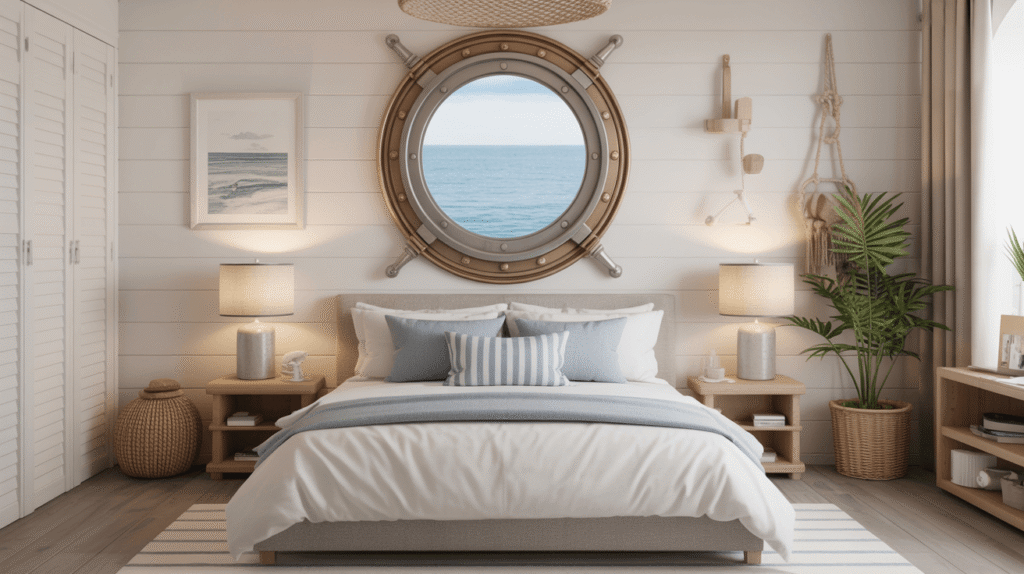 Porthole-Style Mirror