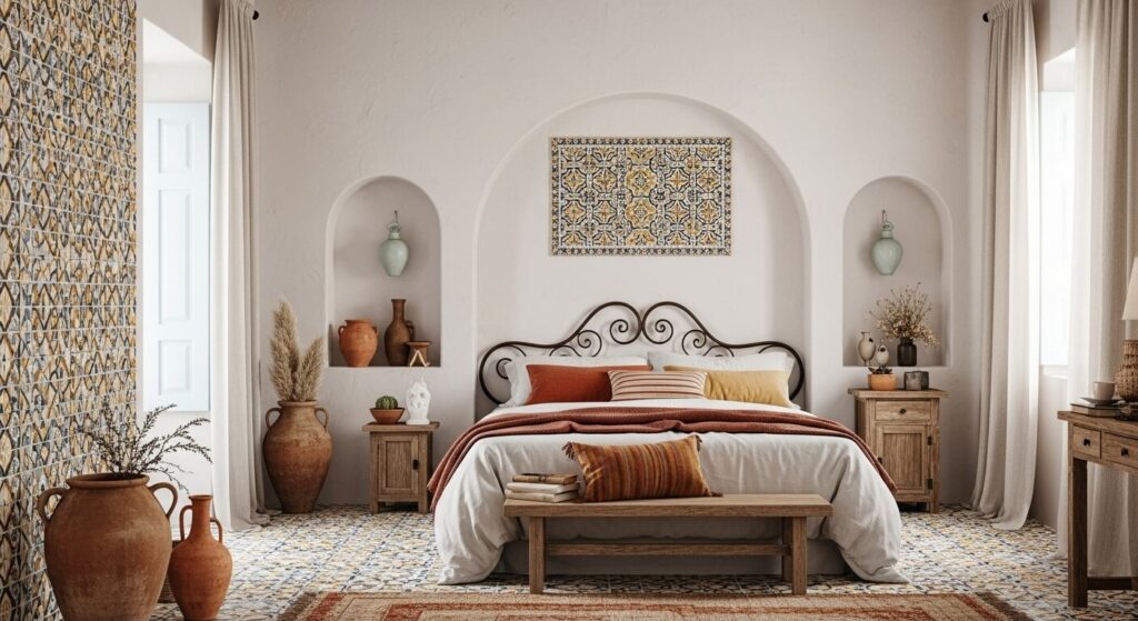 Patterned Tile-Inspired Decor