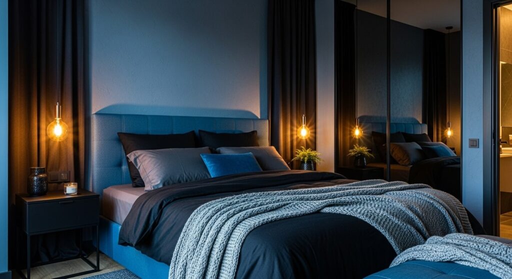 Moody Blue & Charcoal Combo