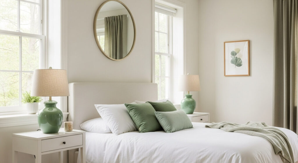 Green Lamps or Lighting Accents