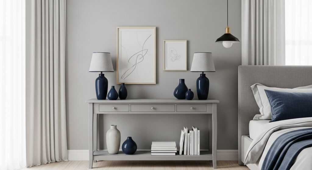Use Navy in Small Accessories