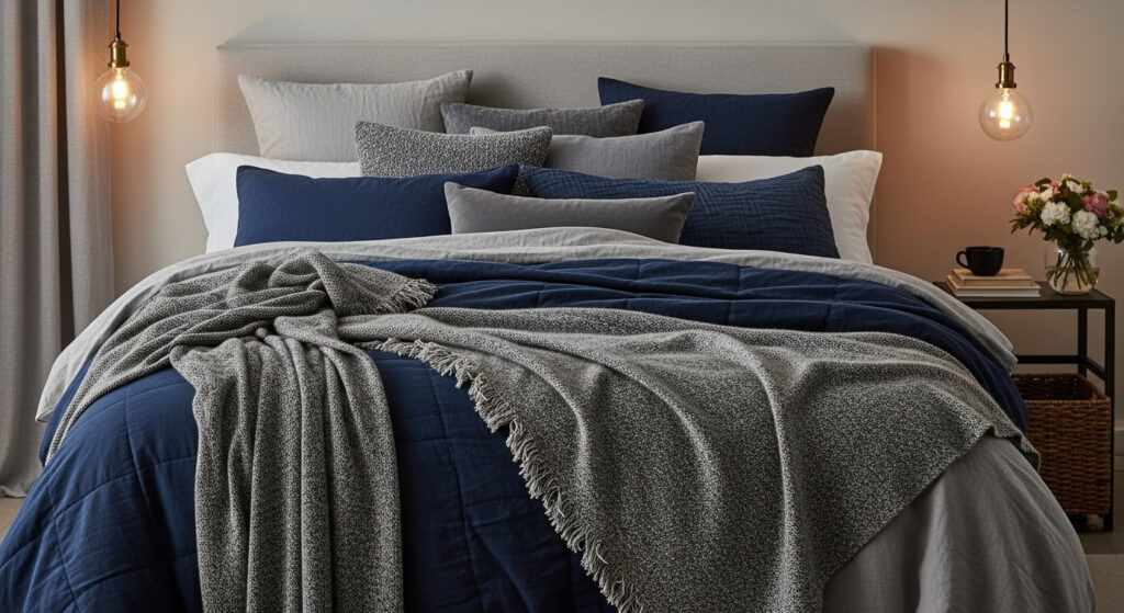 Cozy Layering with Textiles