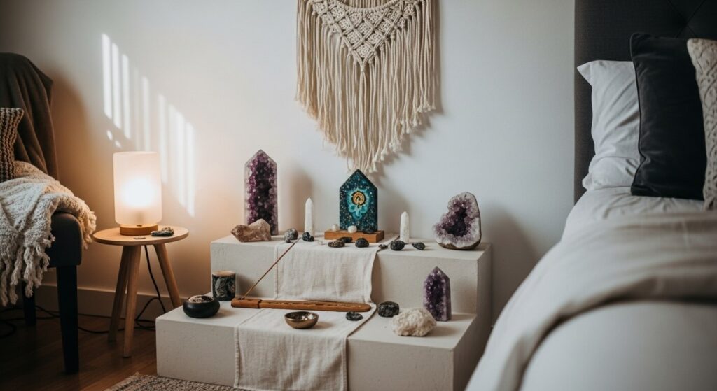 Crystals and Spiritual Decor