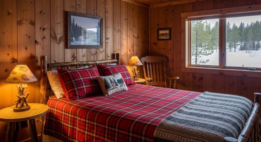 Plaid Flannel Bedding Set