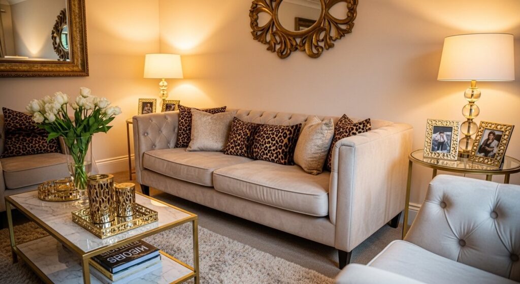 Classic Leopard Print Pillow