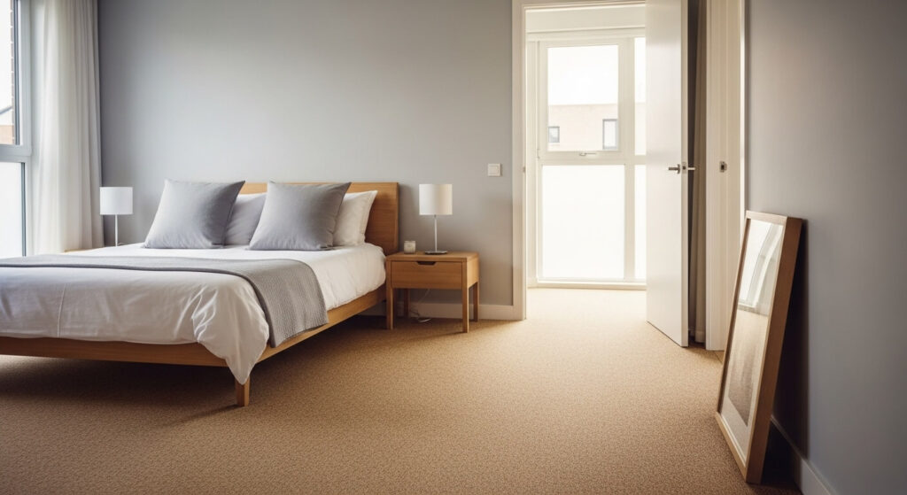 Patterned Berber Carpet