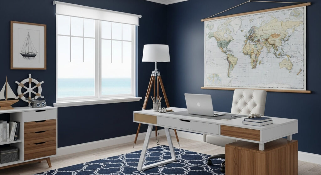 Nautical Tripod Floor Lamp