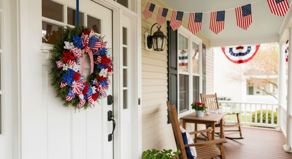 Flag-Themed Wreath