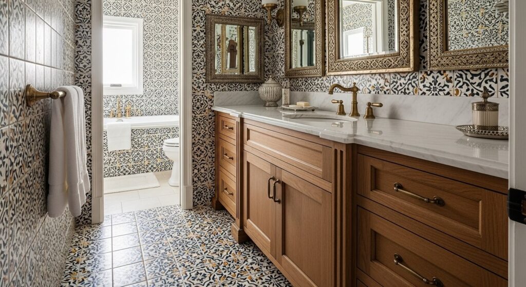 Patterned Cement Tiles