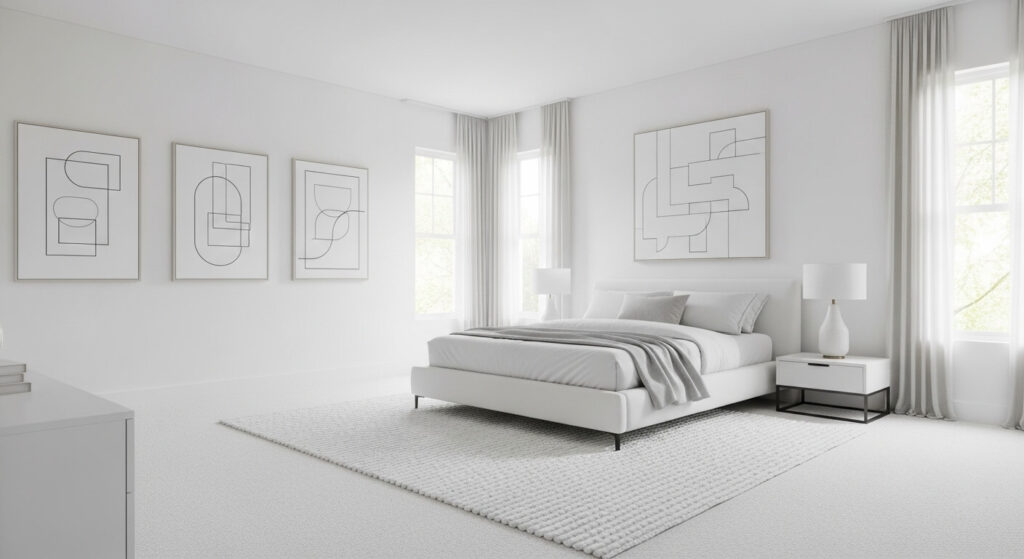 Classic White Carpet