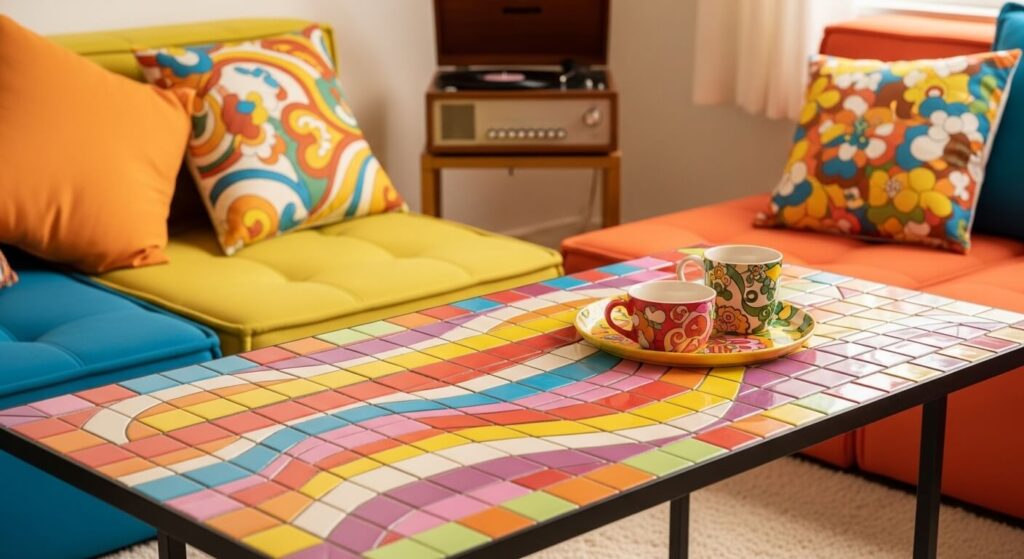 Tiled Mosaic Tabletop
