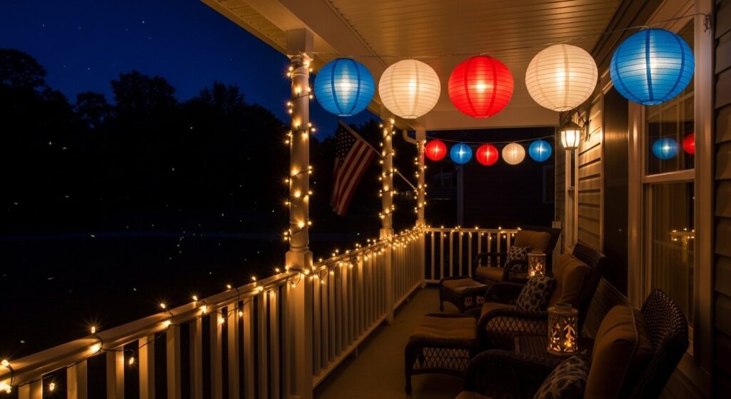 Red, White & Blue Lanterns