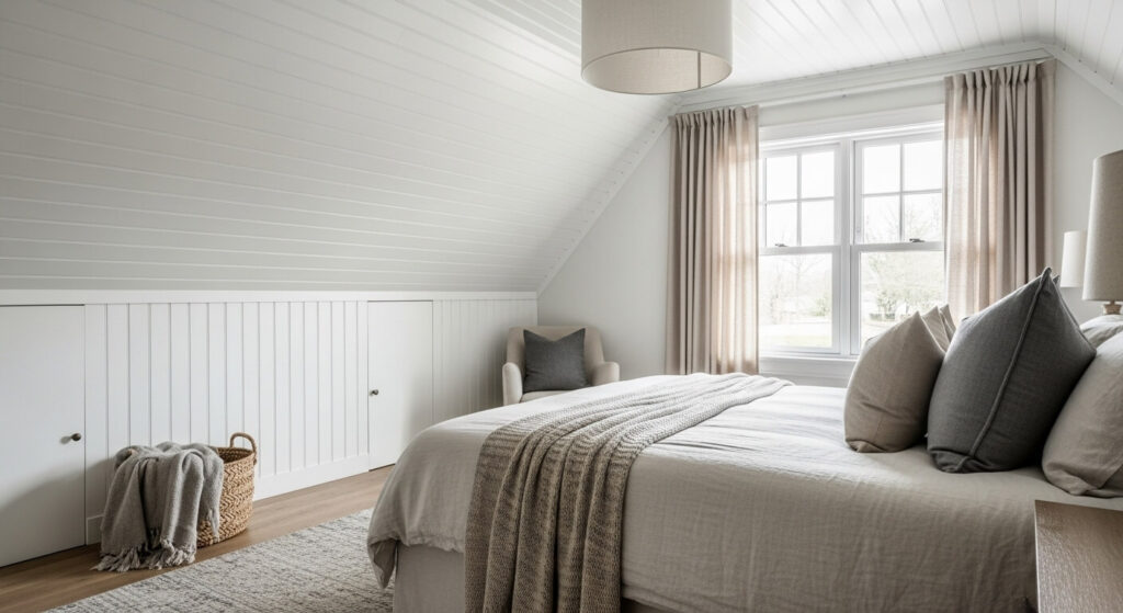 Use Vertical Paneling or Shiplap