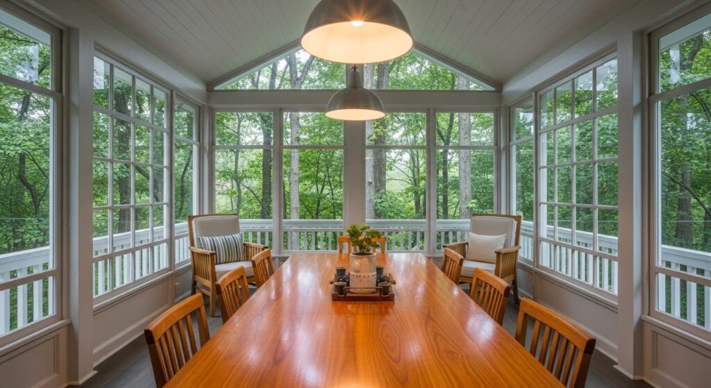 Glass Porch Dining Room