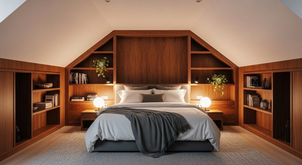 Built-In Headboard Wall