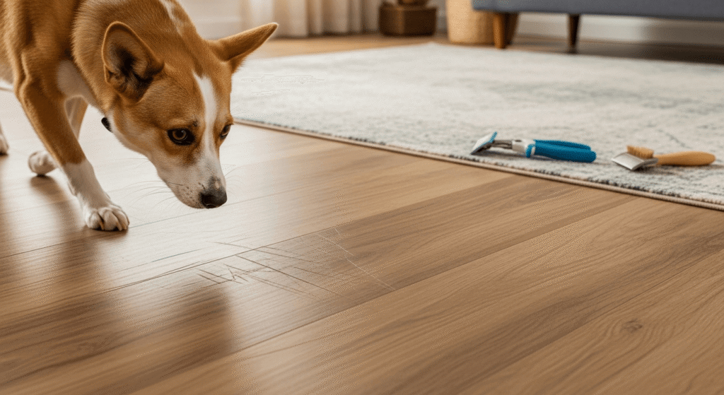 Pets + Wood = Scratches