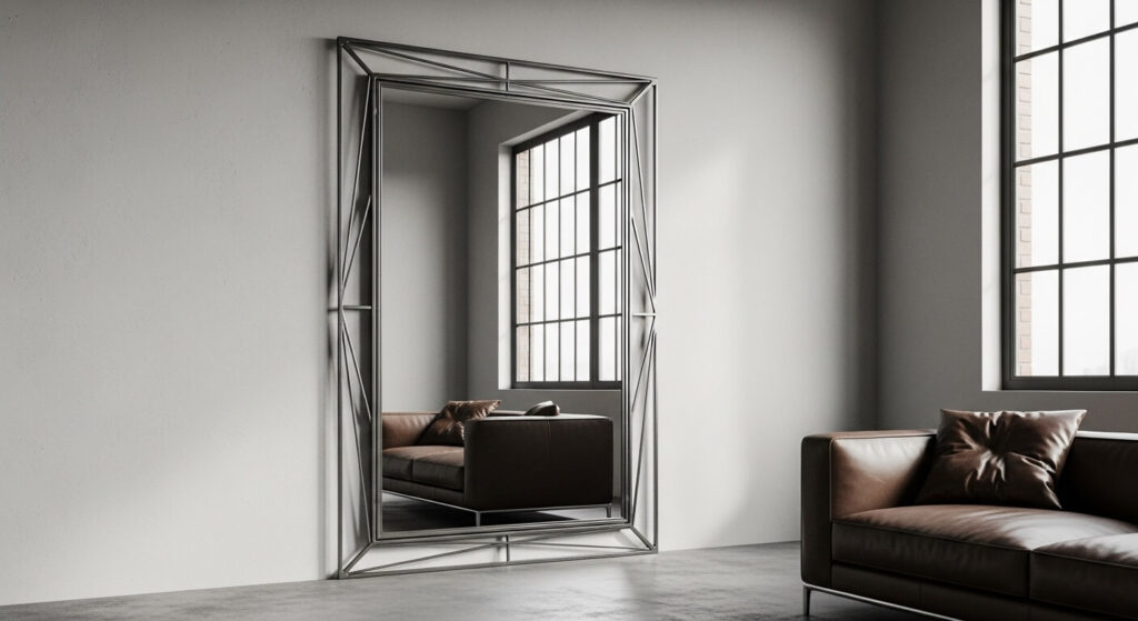 Steel-Framed Mirrors