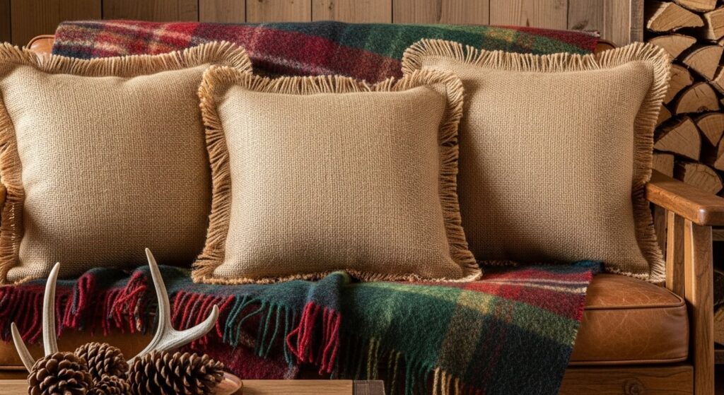 Fringe-Edge Burlap