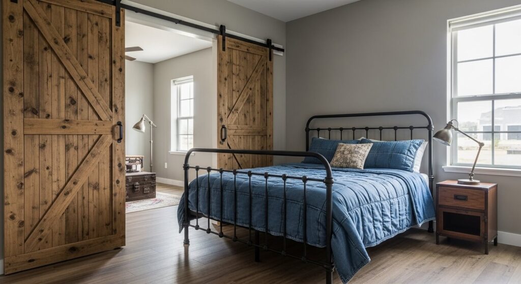 Rustic Denim or Chambray Quilt