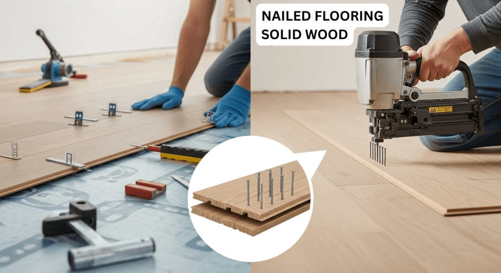 Floating vs. Nailed Installation
