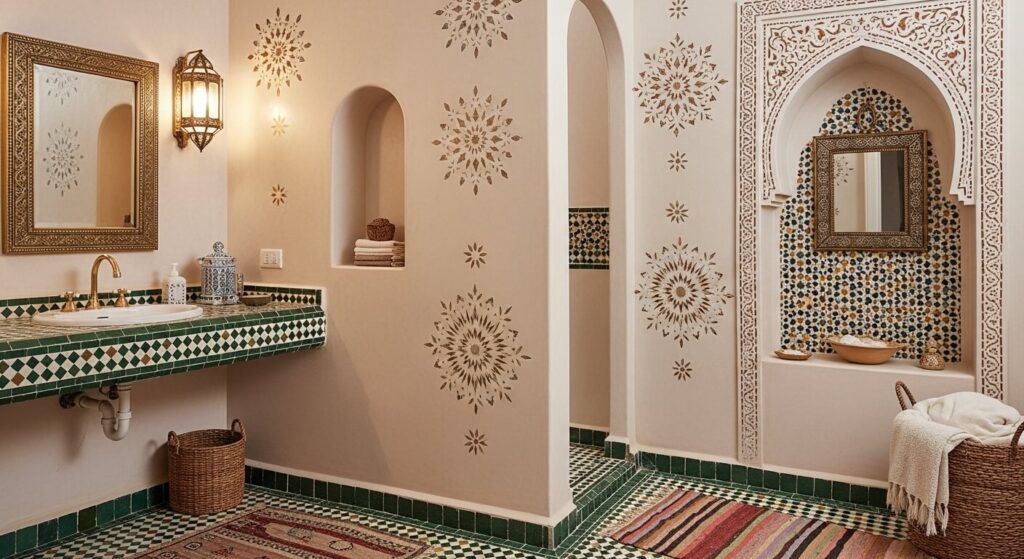 Wall Stencils or Hand-Painted Murals