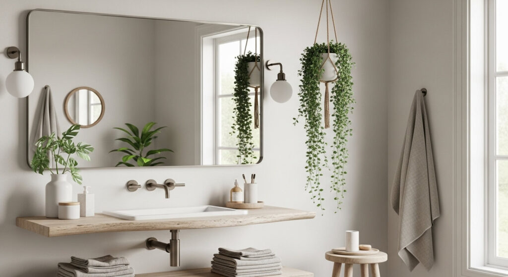 Add Hanging Plants Nearby
