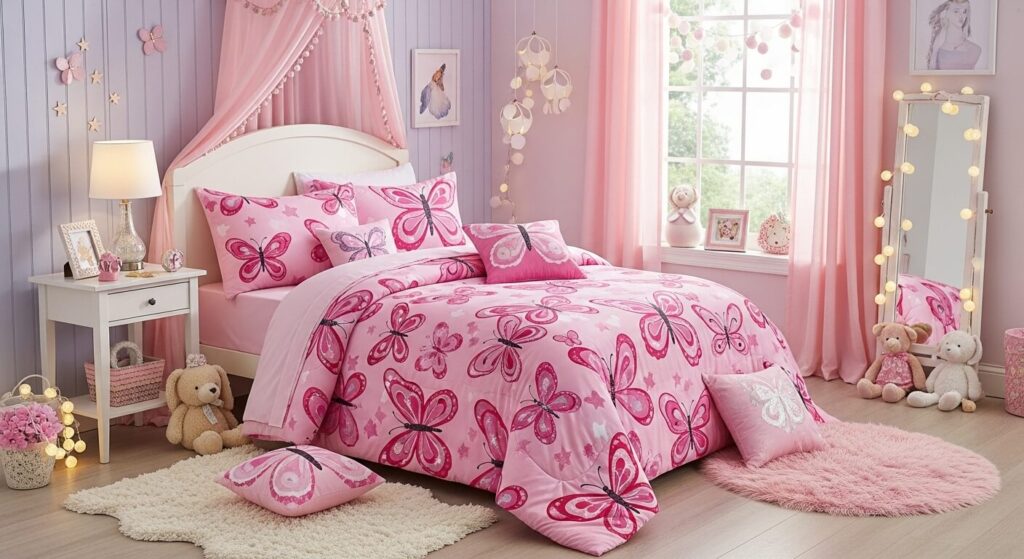 Pink Butterfly Princess Set