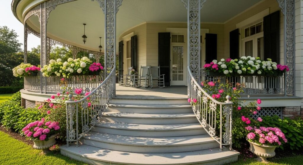 Arched or Curved Railings