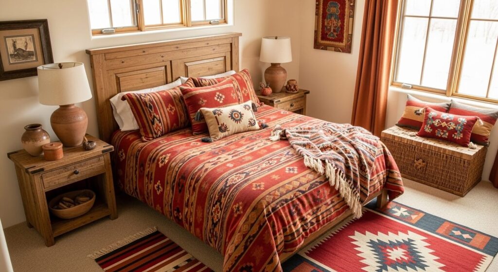 Rustic Red & Tan Southwest Set