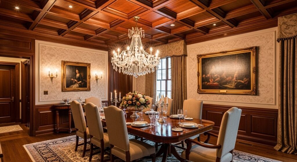Coffered Dropped Ceiling