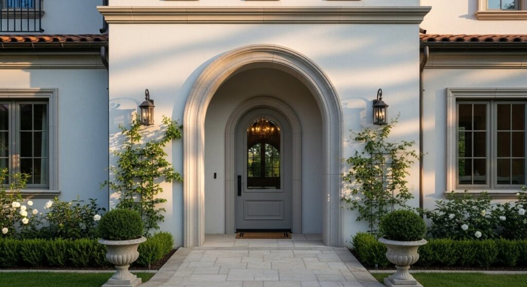 Arched Entry Design