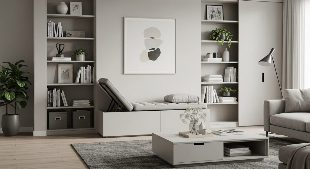 Integrated Storage for a Streamlined Look