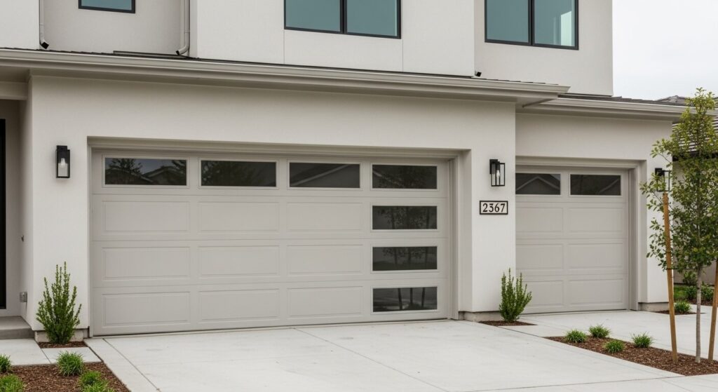 Garage with Windows