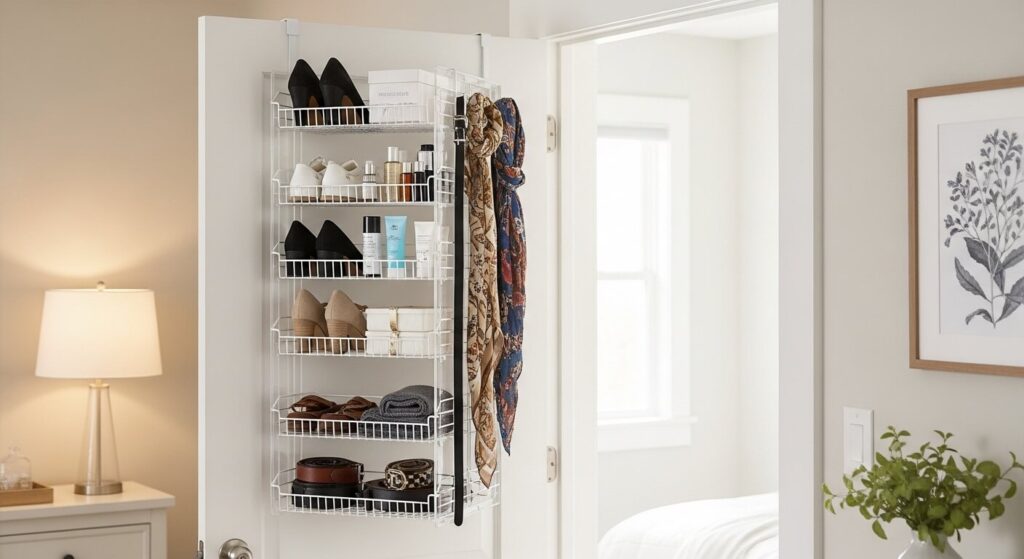 Closet Door Storage Racks