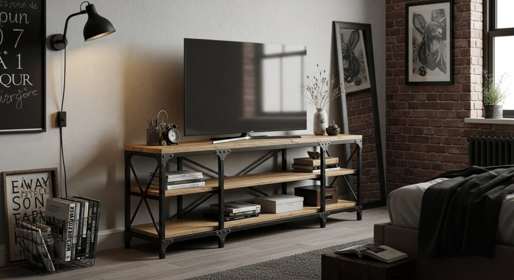 Industrial Style Metal Frame