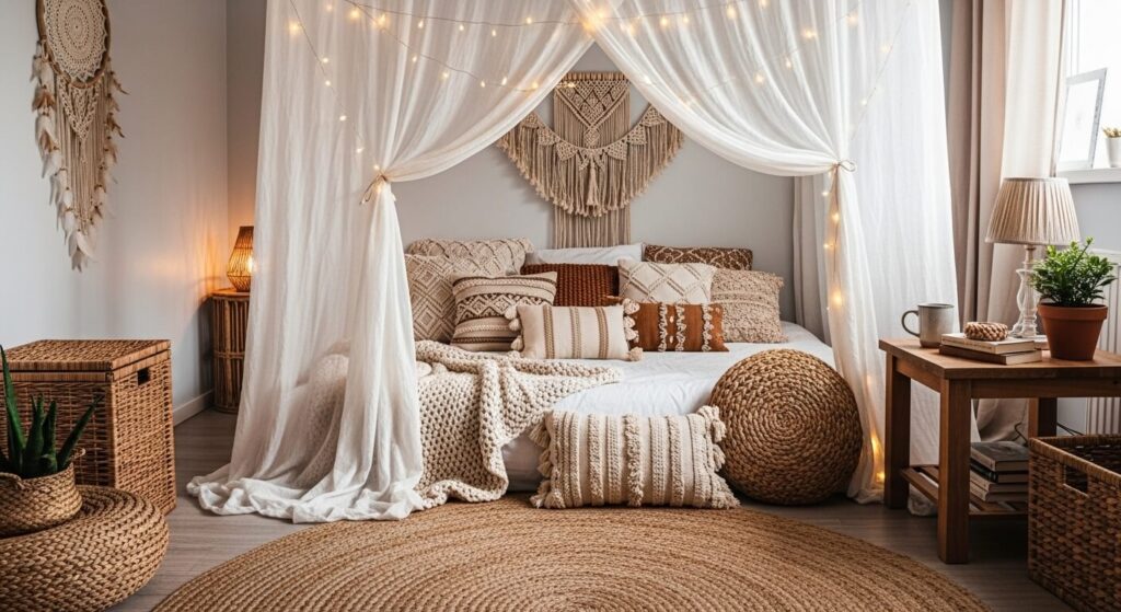 Canopy or Draped Bed Frame