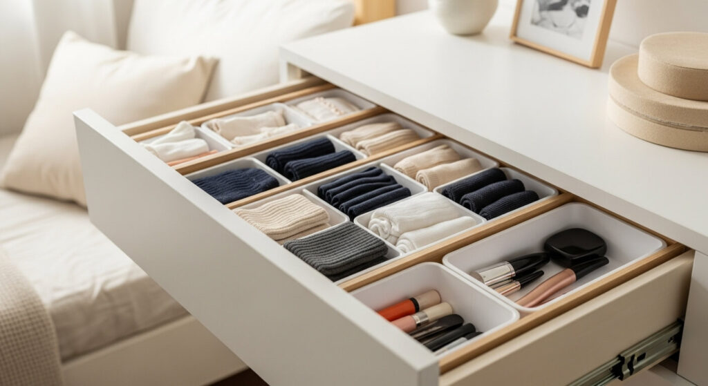 Drawer Dividers for Hidden Order
